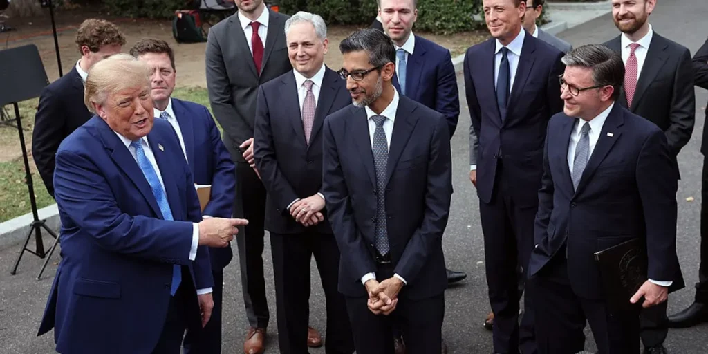 El insólito cruce entre Donald Trump y el CEO de Google: “Es un monstruo”