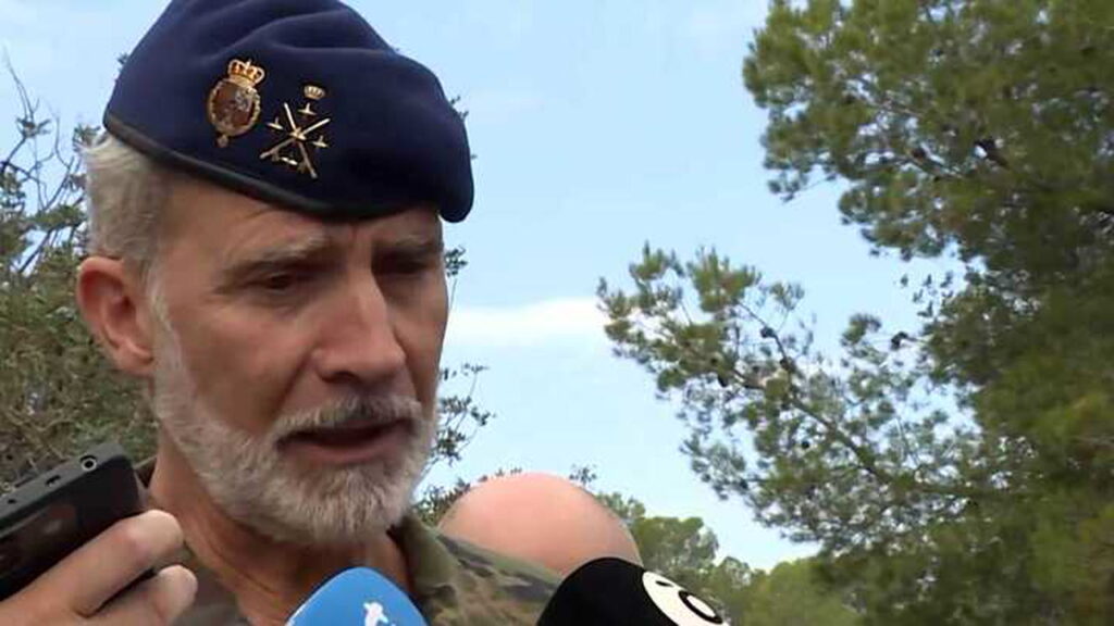 Felipe VI pidió esclarecer las causas del choque ferroviario y prevenir otra tragedia